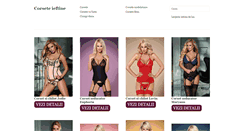 Desktop Screenshot of corseteieftine.com